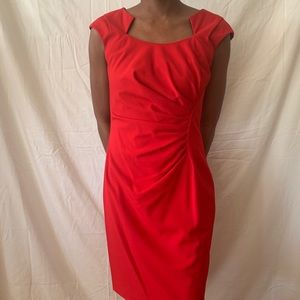 Calvin Klein red dress
